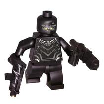 Boneco Avengers Bloco De Montar Com Lego Pantera Negra