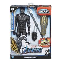 Boneco avengers pantera negra 12p titan hero blast gear c/acessorios e7388 hasbr - HASBRO