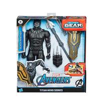 Boneco avengers pantera negra com acessórios hasbro ref:e7388