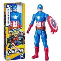 Boneco Avengers Titan Hero BLAST Gear Capitao America Hasbro E7877 Boneco Avengers Titan Hero BLAST Gear Capitao America Hasbro E7877