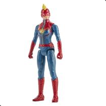 Boneco Avengers Titan Hero Blaster Capita Marvel - Hasbro