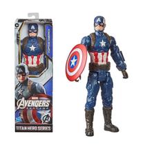 Boneco Avengers Titan Hero Capitão América 30 cm - Hasbro