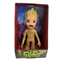 Boneco Baby Groot Grande 27cm na Caixa Guardiões Da Galaxia