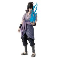 Boneco bandai anime heroes naruto - sasuke uchiha