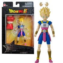 Boneco bandai dragon ball super dragon super saiyan cabba