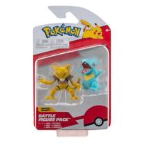 Boneco Batalha Pokemon - Abra e Tototdile SUNNY BRINQUEDOS