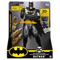 Boneco Batman Action Figure 30cm Grande 20 Frases e Sons