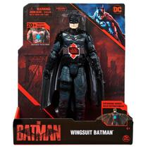 Boneco Batman Articulado C/ Som Wingsuit Filme Novo - Sunny