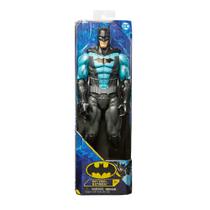 Boneco Batman Bat Tech Traje Preto e Azul Sunny 2180