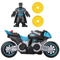 Boneco Batman e Moto De Combate Imaginext - Mattel GXX13