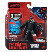 Boneco Batman Figuras Básicas 10 Cm Wingsuit Batman Sunny