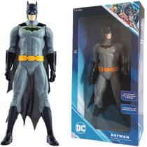 Boneco Batman Liga da Justiça do 30cm Fala Frases DC Candide 9617