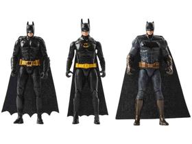 Boneco Batman Pack Especial de Aniversário 85 Anos - 7,5cm 3 Unidades Sunny Brinquedos Boneco Batman Pack Especial de Aniversário 85 Anos - 7,5cm 3 Unidades Sunny Brinquedos