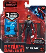 Boneco Batman Selina Kyle 10Cm + 3 Acessórios Filme - Sunny