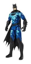 Boneco Batman Traje Azul Camuflado Articulado 30cm - Sunny