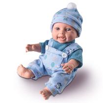 Boneco Bebe Menino Reborn C/ Fralda Realista Em Vinil Milk