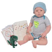 Boneco Bebe Reborn Realista Abigail Menino Jacarezinho Boneco Bebe Reborn Realista Abigail Menino Jacarezinho