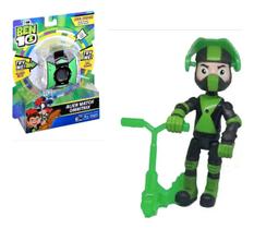 Boneco Ben 10 + Relógio Digital Omnitrix Sunny Alien Monstro