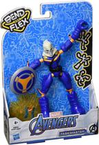 Boneco Bend and Flex Marvel Taskmaster Treinador Hasbro