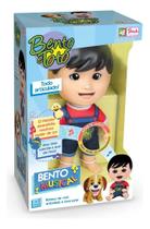 Boneco Bento e Totó Vinil Musical Articulado Brink Model Boneco Bento e Totó Vinil Musical Articulado Brink Model