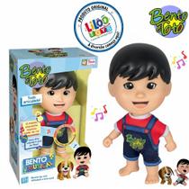 Boneco Bento Musical Articulado 18CM Bento E Totó Brink Model Boneco Bento Musical Articulado 18CM Bento E Totó Brink Model