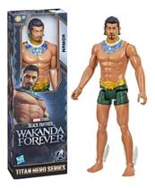 Boneco Black Panther Wakanda Forever Titan Hero Namor Hasbro