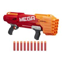 Boneco Blaster Nerf Mega Twinshock com 10 dardos