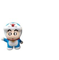 Boneco Blind Box Toy Shin-chan x Doraemon 12 cm PVC Boneco Blind Box Toy Shin-chan x Doraemon 12 cm PVC