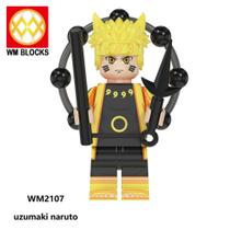 Boneco Bloco de Montar Naturo Uzumaki