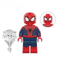 Boneco Blocos De Montar Aranha Sem Volta Pra Casa Vermelho