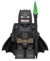 Boneco Blocos De Montar Armored Batman Black