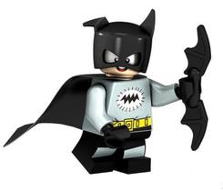 Boneco Blocos De Montar Bat Mite Black Batman