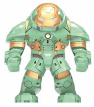 Boneco Blocos De Montar Big Hulkbuster Mk37 Homem De Ferro - Mega Block Toys