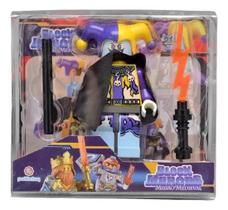 Boneco Blocos de Montar Block Heroes Polibrinq Missão Medieval