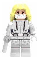 Boneco Blocos De Montar Canário Branco Arrow