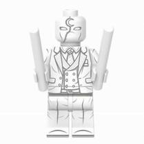 Boneco Blocos De Montar Cavaleiro Da Lua White Suit