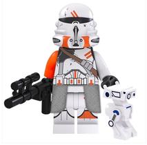 Boneco Blocos De Montar Clone Paratrooper D-0 Star Wars