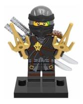 Boneco Blocos De Montar Cole Ninja Go Ninjago - Mega Block Toys