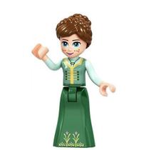 Boneco Blocos De Montar Coleção Princesas - Princesa Anna