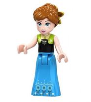 Boneco Blocos De Montar Coleção Princesas Princesa Anna - Mega Block Toys
