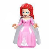 Boneco Blocos De Montar Coleção Princesas - Princesa Ariel