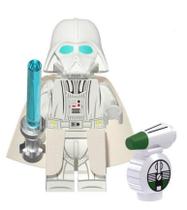 Boneco Blocos De Montar Darth Vader Branco Star Wars Legends