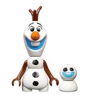 Boneco Blocos De Montar Disney Filme Princesa Frozen Olaf