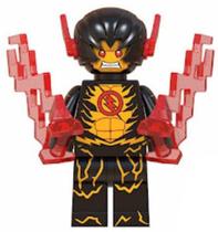 Boneco Blocos De Montar Flash Reverso Amarelo Dc