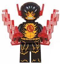 Boneco Blocos De Montar Flash Reverso Amarelo Dc