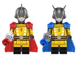 Boneco Blocos De Montar Gamma 1 Gamma 2 Dragon Ball Z