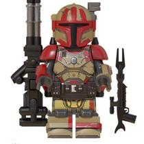 Boneco Blocos De Montar Heavy Infantry Mandalorian Star Wars