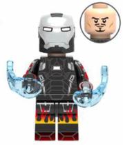 Boneco Blocos De Montar Homem De Ferro Armadura Mark Mk22