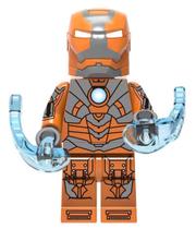 Boneco Blocos De Montar Homem De Ferro Armadura Mark Mk28