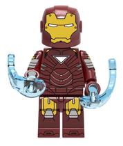 Boneco Blocos De Montar Homem De Ferro Armadura Mark Mk6